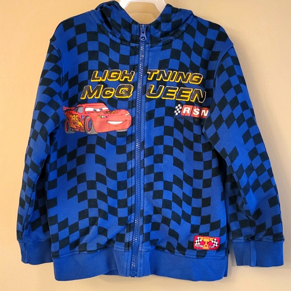 Lightning McQueen zip up hoodie